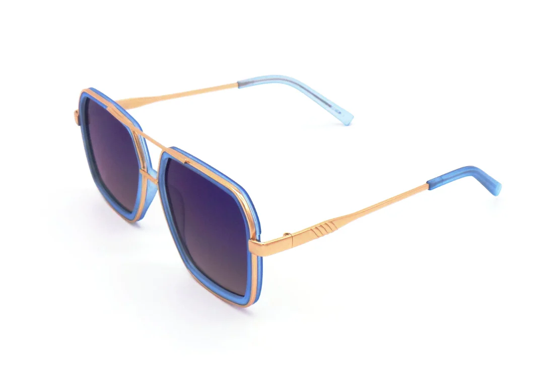 Stylish Blue Gradient Sunglasses