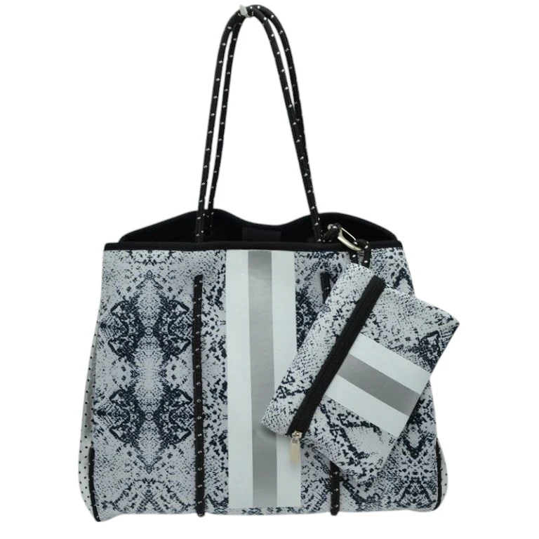 Camouflage Chic Tote And Pouch Set