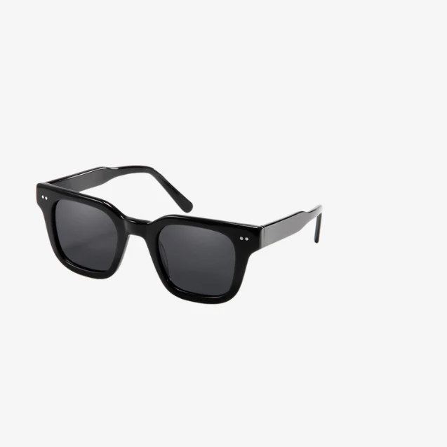 Classic Black Square Frame Sunglasses