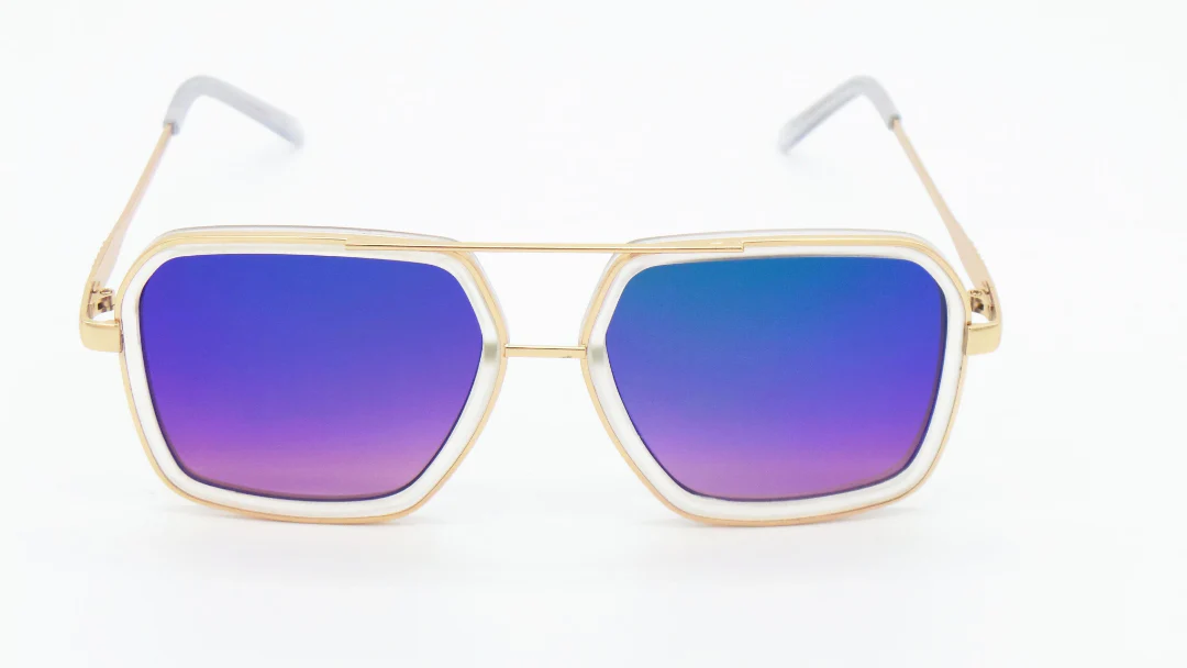 Stylish Blue Gradient Sunglasses