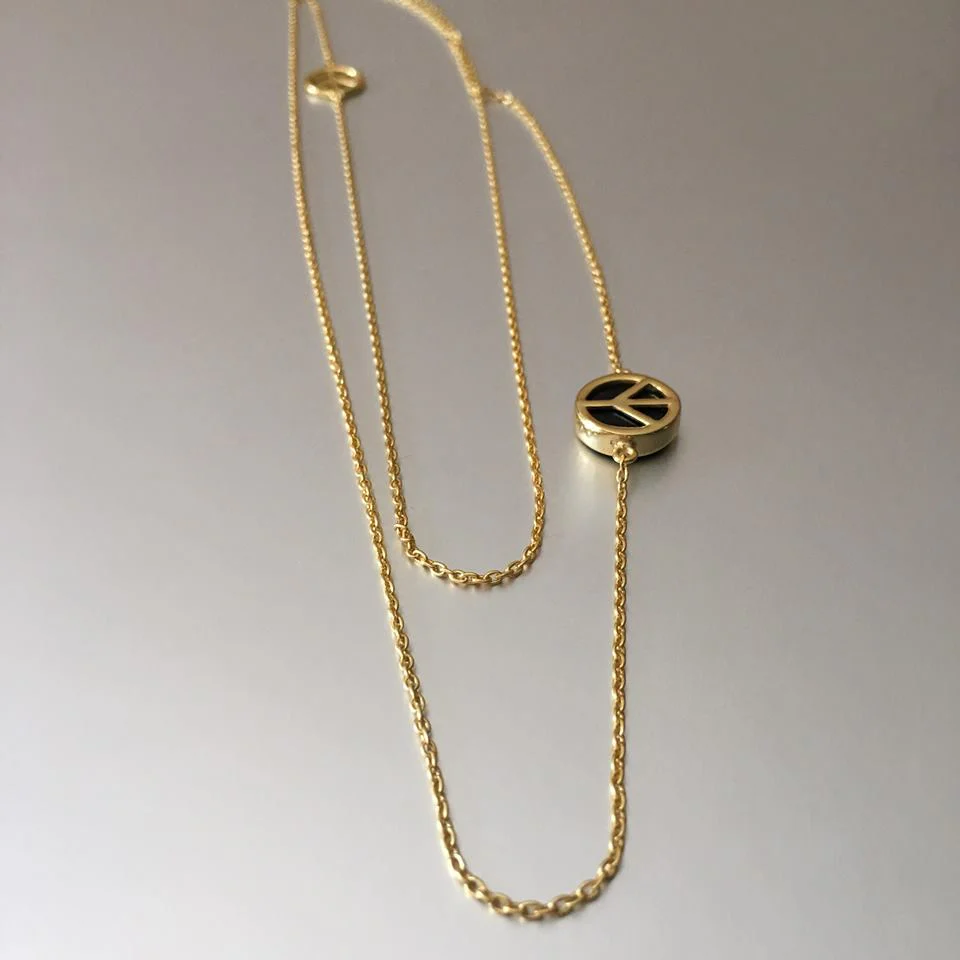 Elegant Dual-Layer Chain Necklace